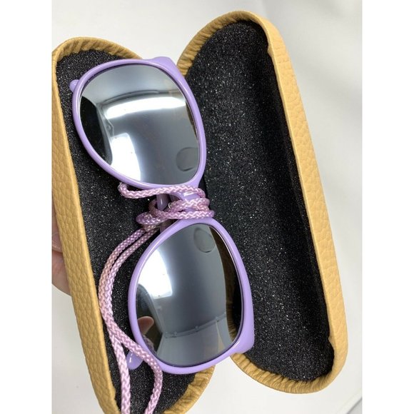 Vintage Ski sunglasses Taiwan Roc Mirrored  Mountaineering Glacier Frame Violet